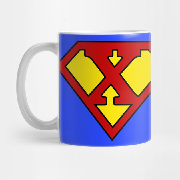 Superhero Symbol Letter X by NextLevelDesignz